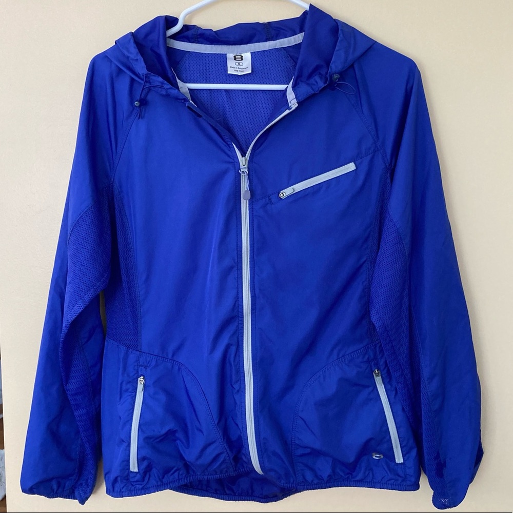 Layer 8 Lightweight Violet Windbreaker